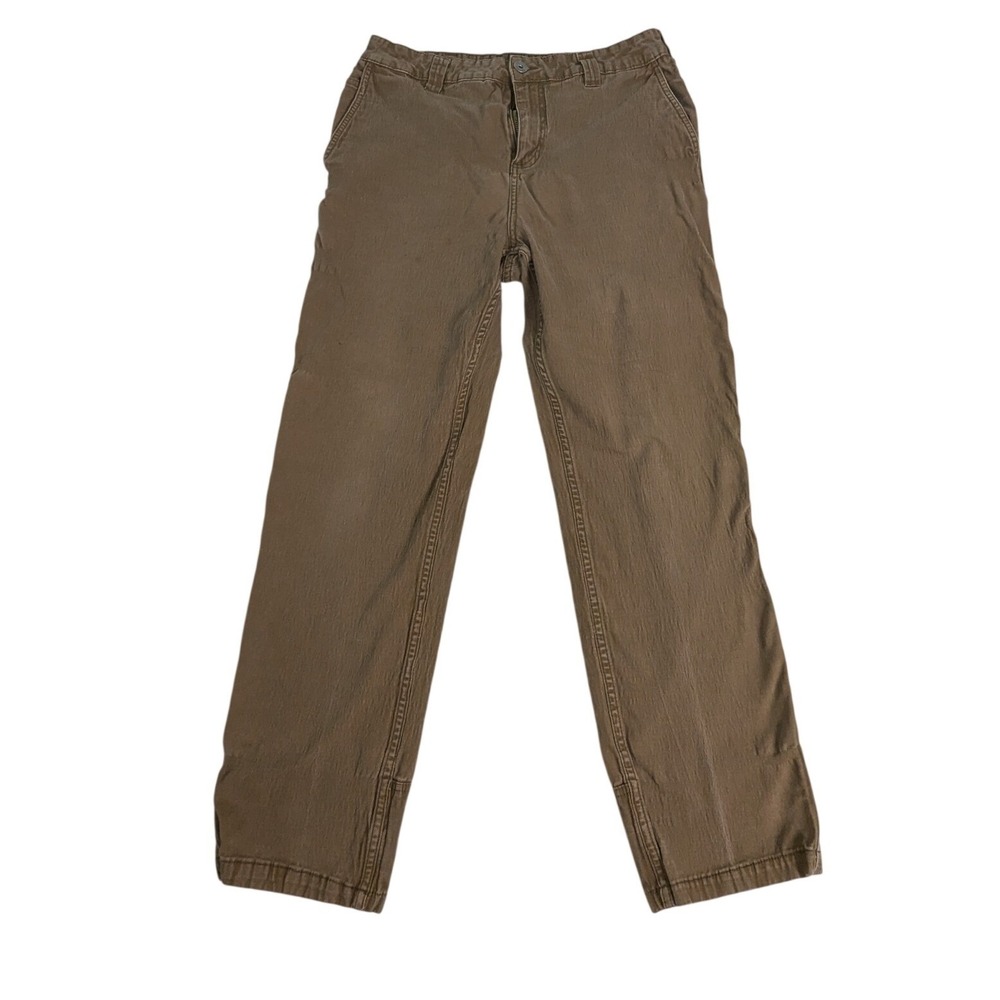 Pants Colorado Clothing Men 34 Brown Canvas Straight Leg Outdoor Casual
